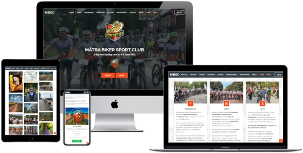 Mátra Biker Sport Club website